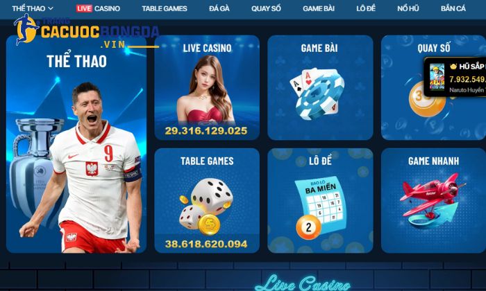 Người chơi được thỏa sức chơi cá cược kiếm tiền hấp dẫn tại Lucky88